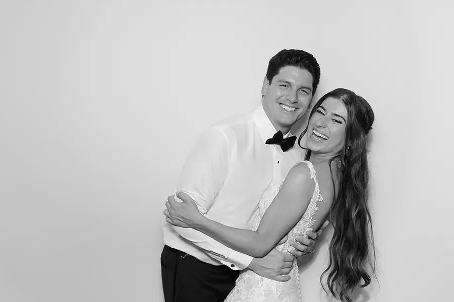 Glam booth wedding portrait — SD Photo Booth San Diego