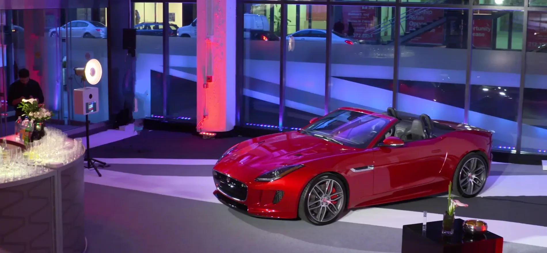 Jaguar Auto Experience NYC photo booth