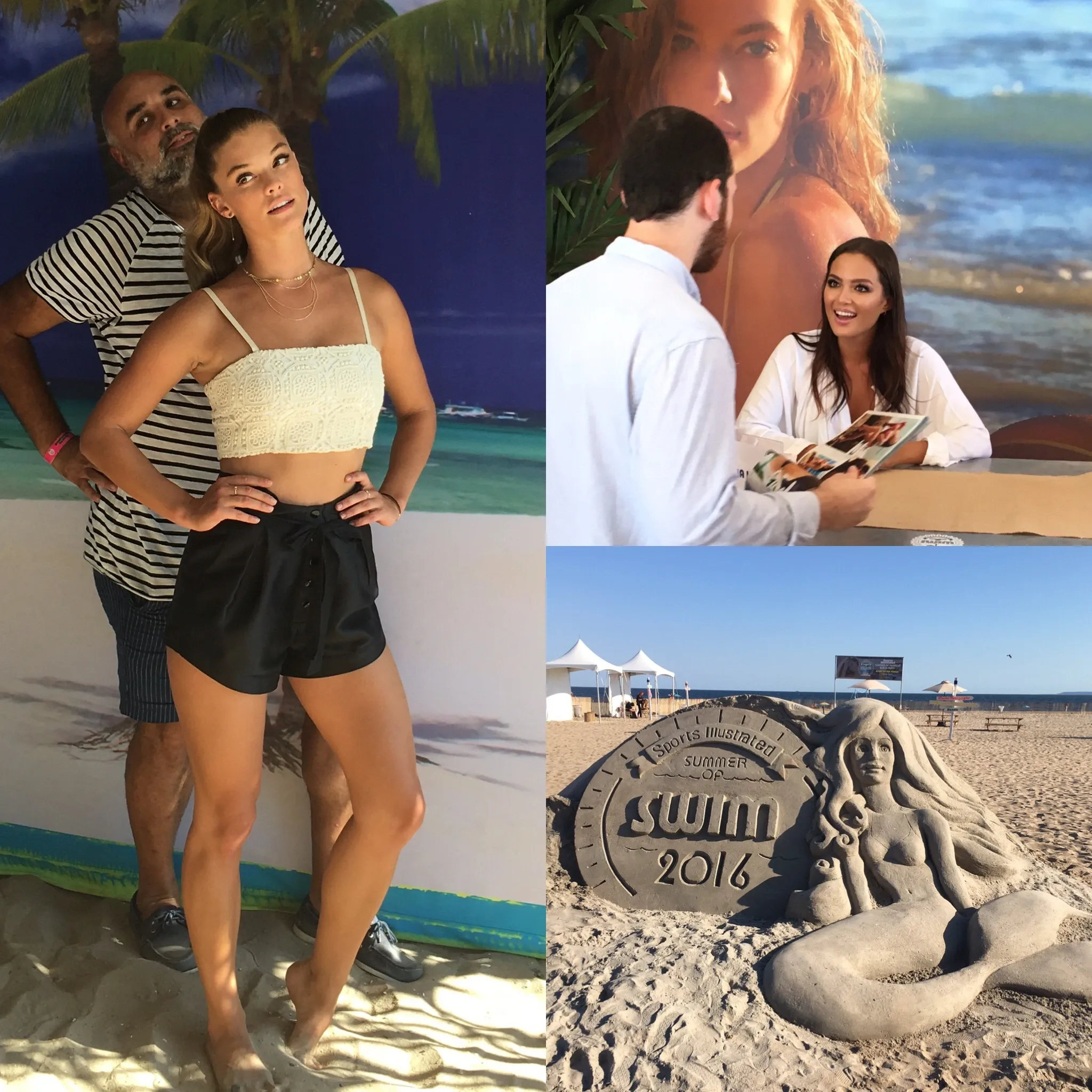 Sports Illustrated Swimsuit Fan Festival photo booth