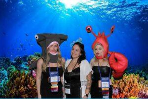 Under the sea green screen photo booth